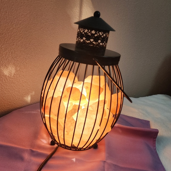Himalayan Salt Lamp Lanter - Picture 6 of 7